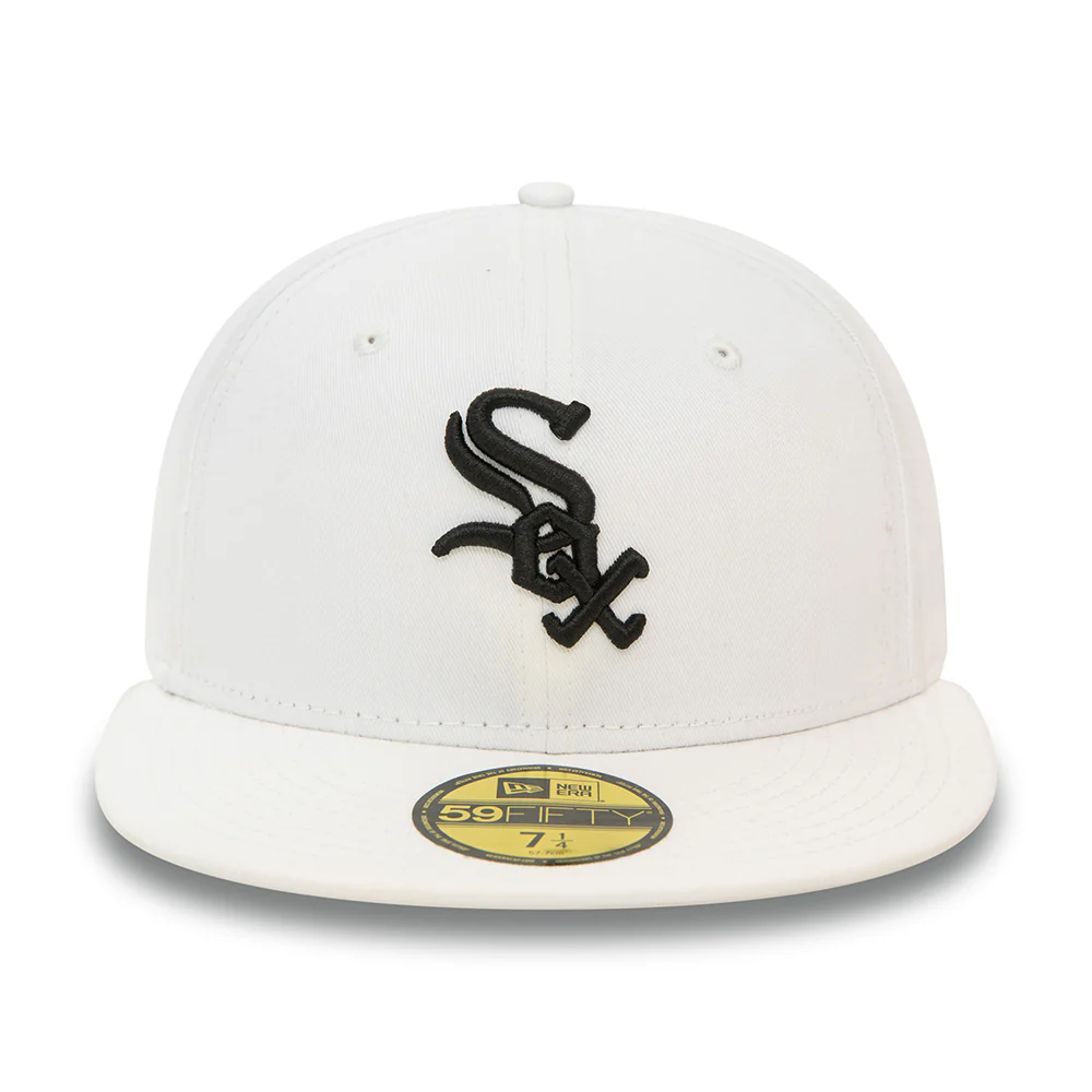New Era 59FIFTY Chicago White Sox Baseball Cap - MLB League Essential II - Weiß-Schwarz - Image 2