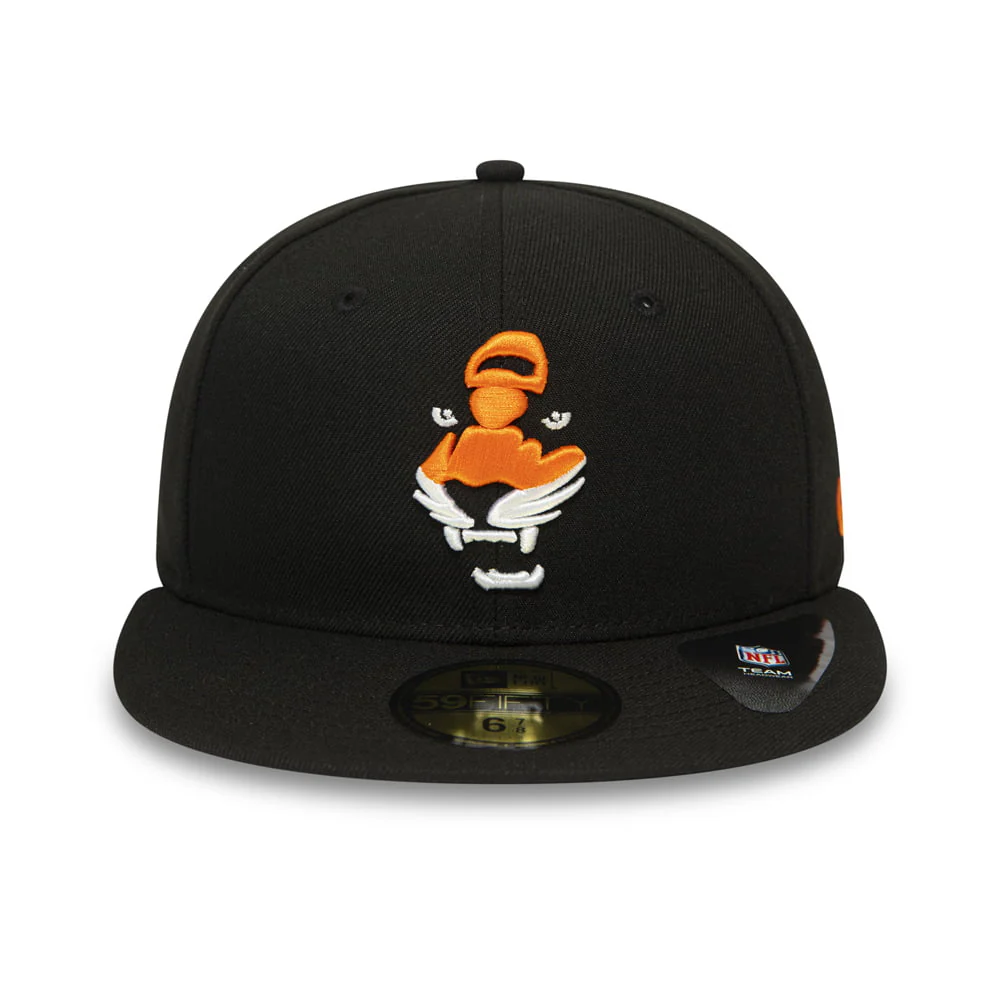 New Era 59FIFTY Cincinnati Bengals Baseball Cap NFL Team Tonal Shadow Logo - Schwarz - Image 2