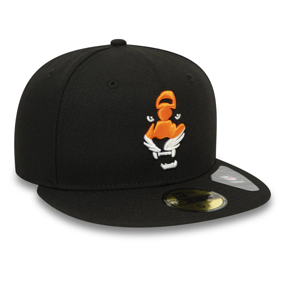 New Era 59FIFTY Cincinnati Bengals Baseball Cap NFL Team Tonal Shadow Logo - Schwarz - Image 3
