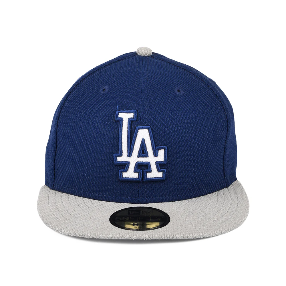 New Era 59FIFTY L.A. Dodgers Baseball Cap - Diamond Era - Blau-Grau - Image 2