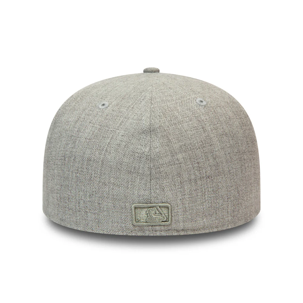 New Era 59FIFTY L.A. Dodgers Baseball Cap MLB Heather Contrast - Grau-Rot - Image 2