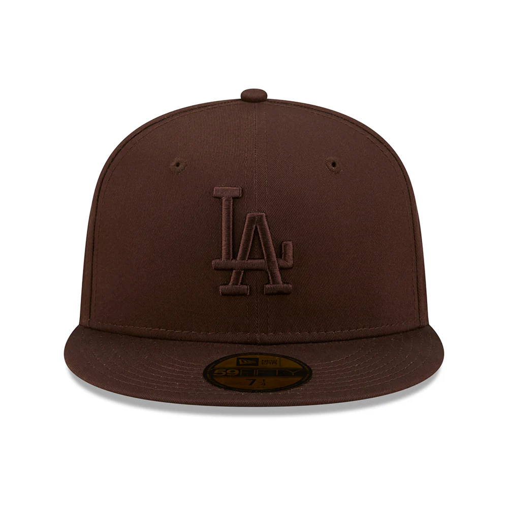 New Era 59FIFTY L.A. Dodgers Baseball Cap - MLB League Essential - Braun - Image 2