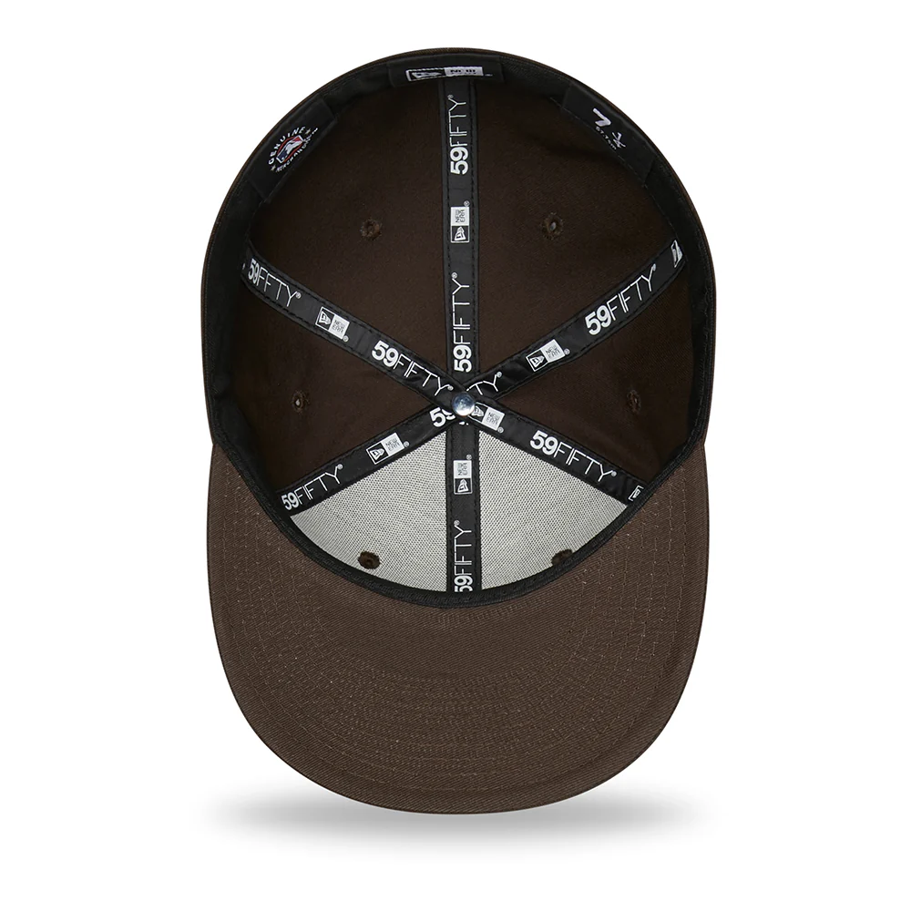 New Era 59FIFTY L.A. Dodgers Baseball Cap - MLB League Essential - Braun - Image 5