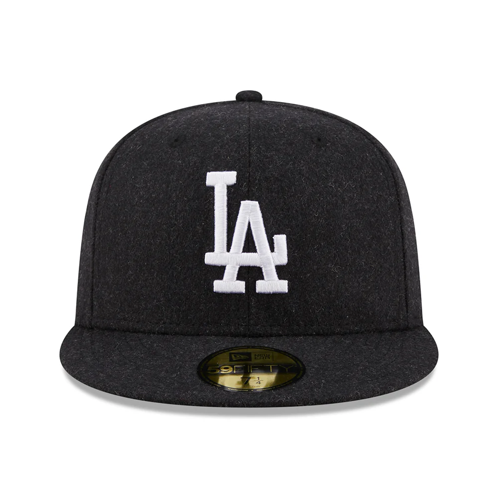New Era 59FIFTY L.A. Dodgers Baseball Cap - MLB Melton - Schwarz - Image 2