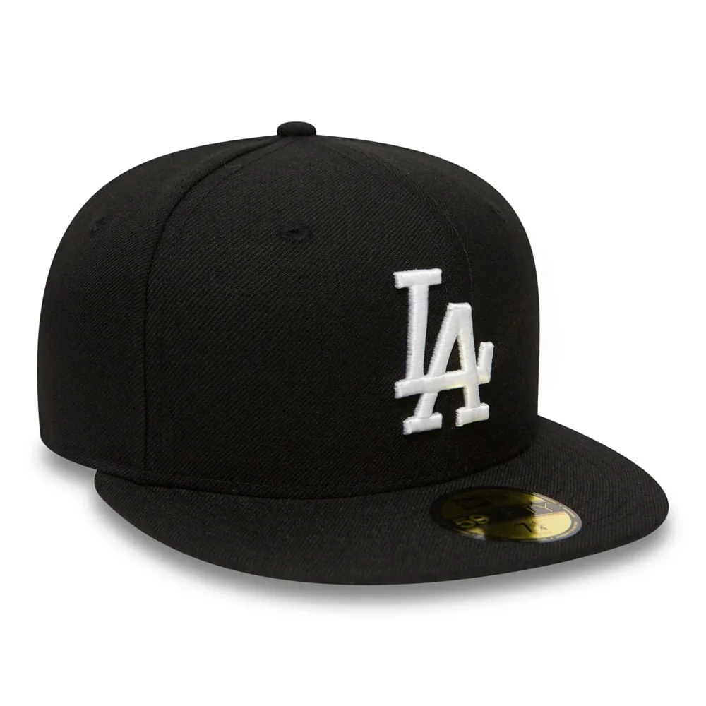 New Era 59FIFTY L.A. Dodgers Baseball Cap - MLB League Essential II - Schwarz - Image 2