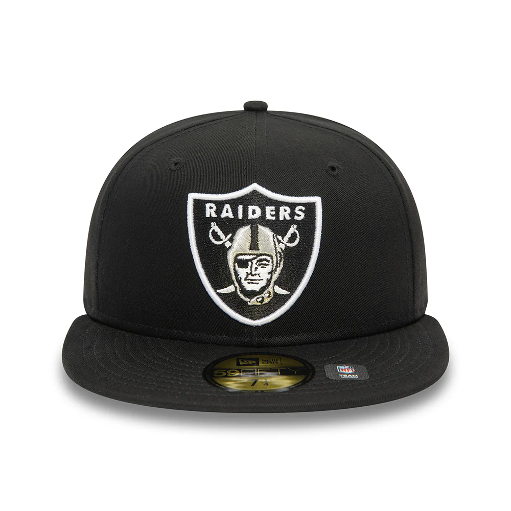 New Era 59FIFTY Las Vegas Raiders Baseball Cap - NFL OTC - Schwarz - Image 2