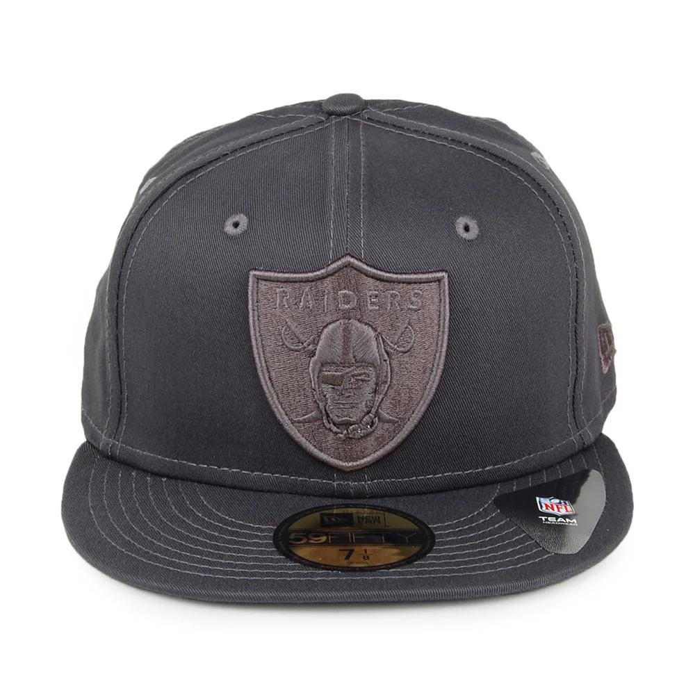 New Era 59FIFTY Las Vegas Raiders Baseball Cap - NFL Team Tonal - Dunkelgrau - Image 2