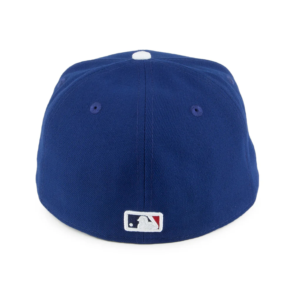 New Era 59FIFTY L.A. Dodgers Baseball Cap - MLB On Field AC Perf - Blau - Image 3