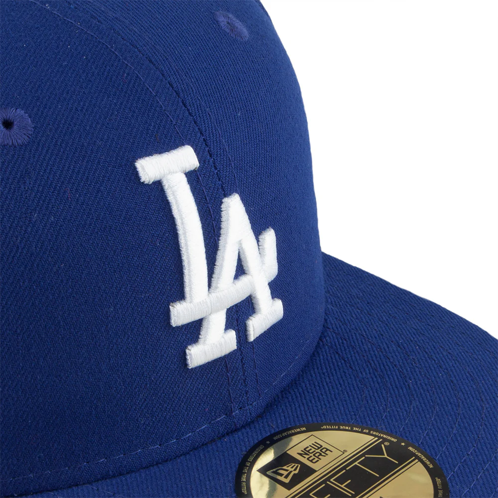New Era 59FIFTY L.A. Dodgers Baseball Cap - MLB On Field AC Perf - Blau - Image 4