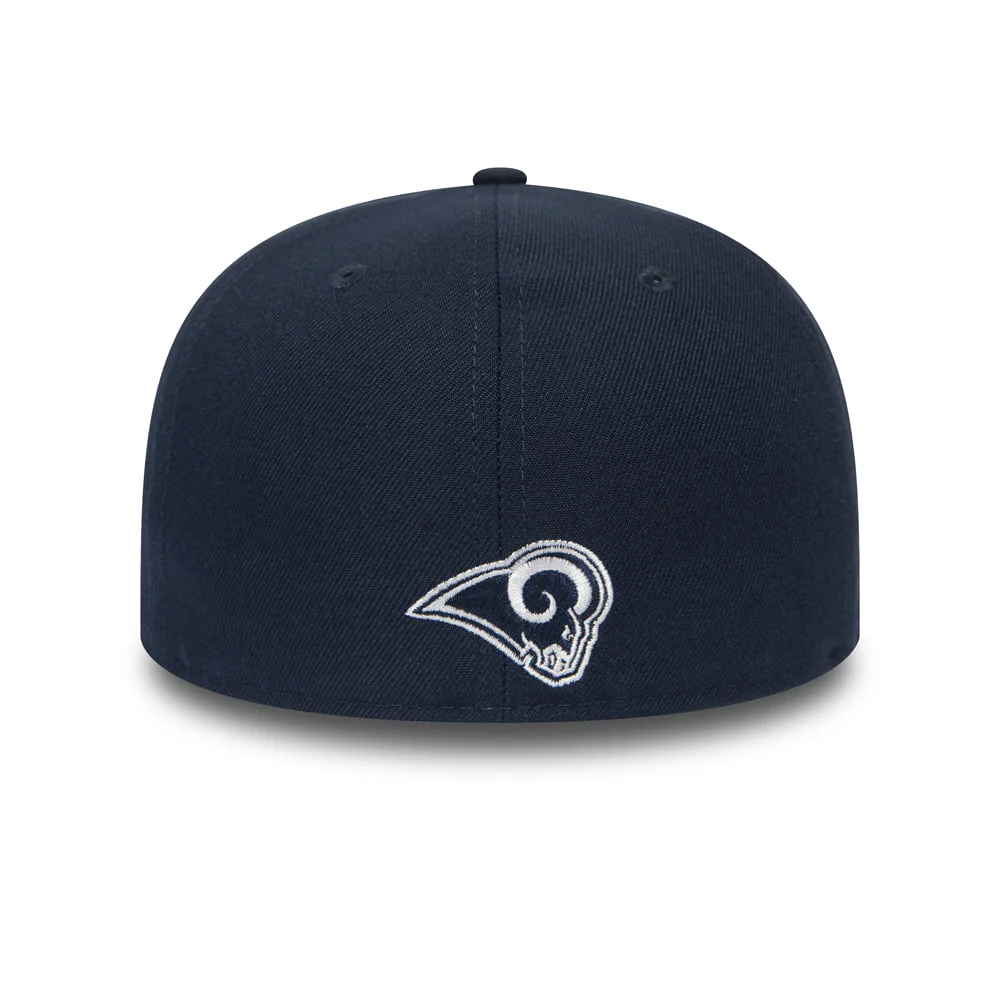 New Era 59FIFTY Los Angeles Rams Baseball Cap - NFL Team Tonal Shadow Logo - Marineblau - Image 4