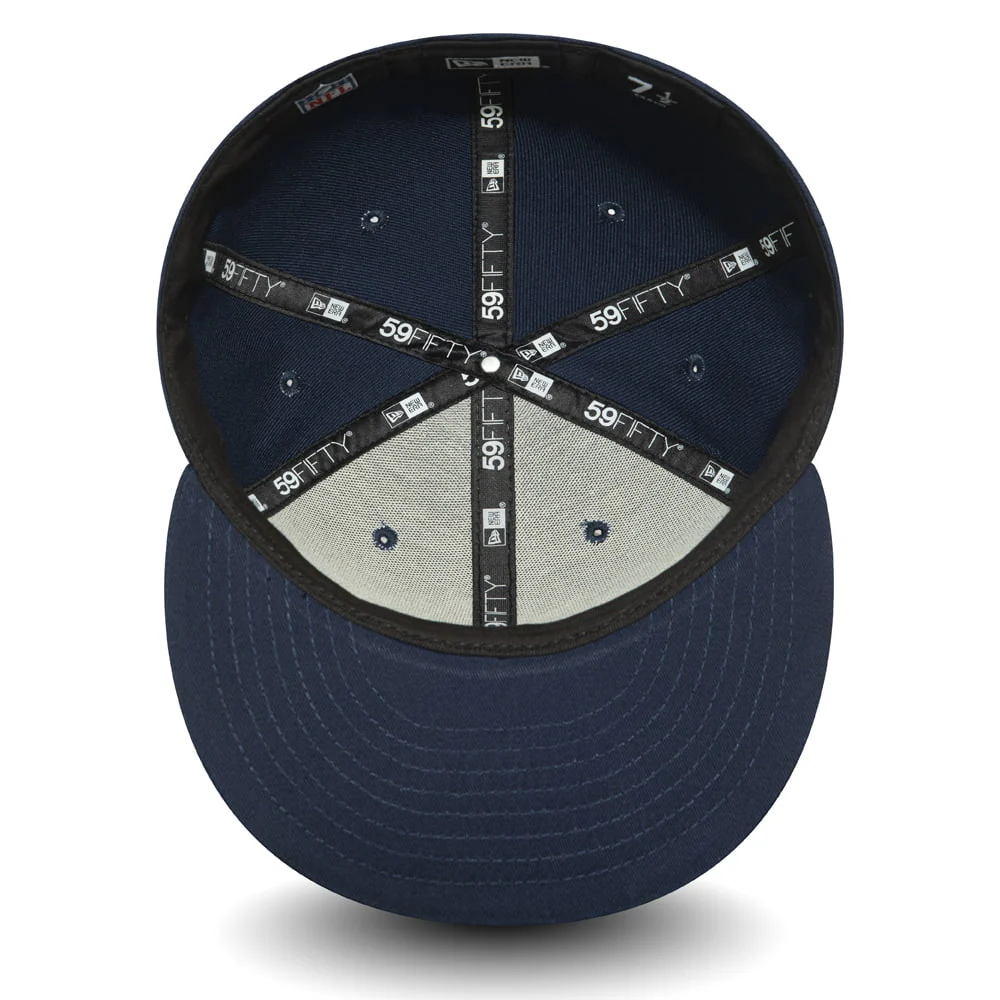 New Era 59FIFTY New England Patriots Baseball Cap - NFL Team Tonal Shadow Logo - Marineblau - Image 5