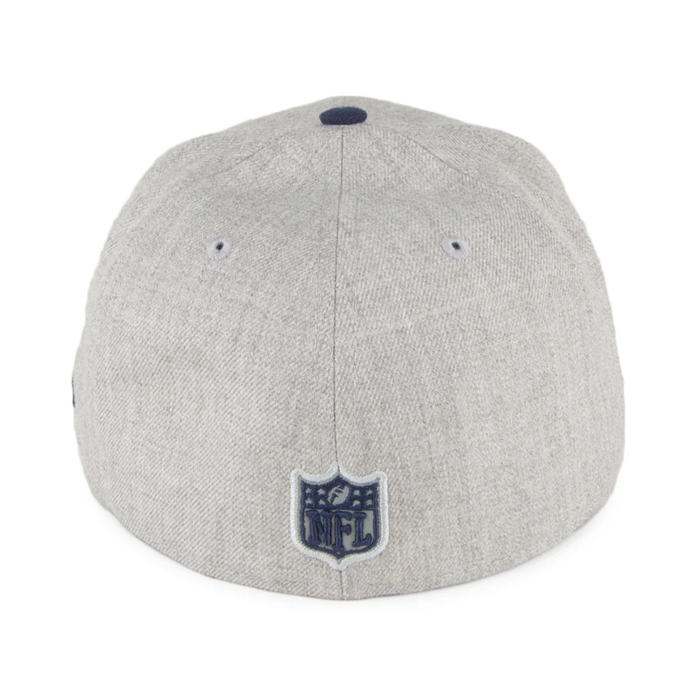 New Era 59FIFTY New England Patriots Baseball Cap - Reflective Heather - Grau-Marineblau - Image 3