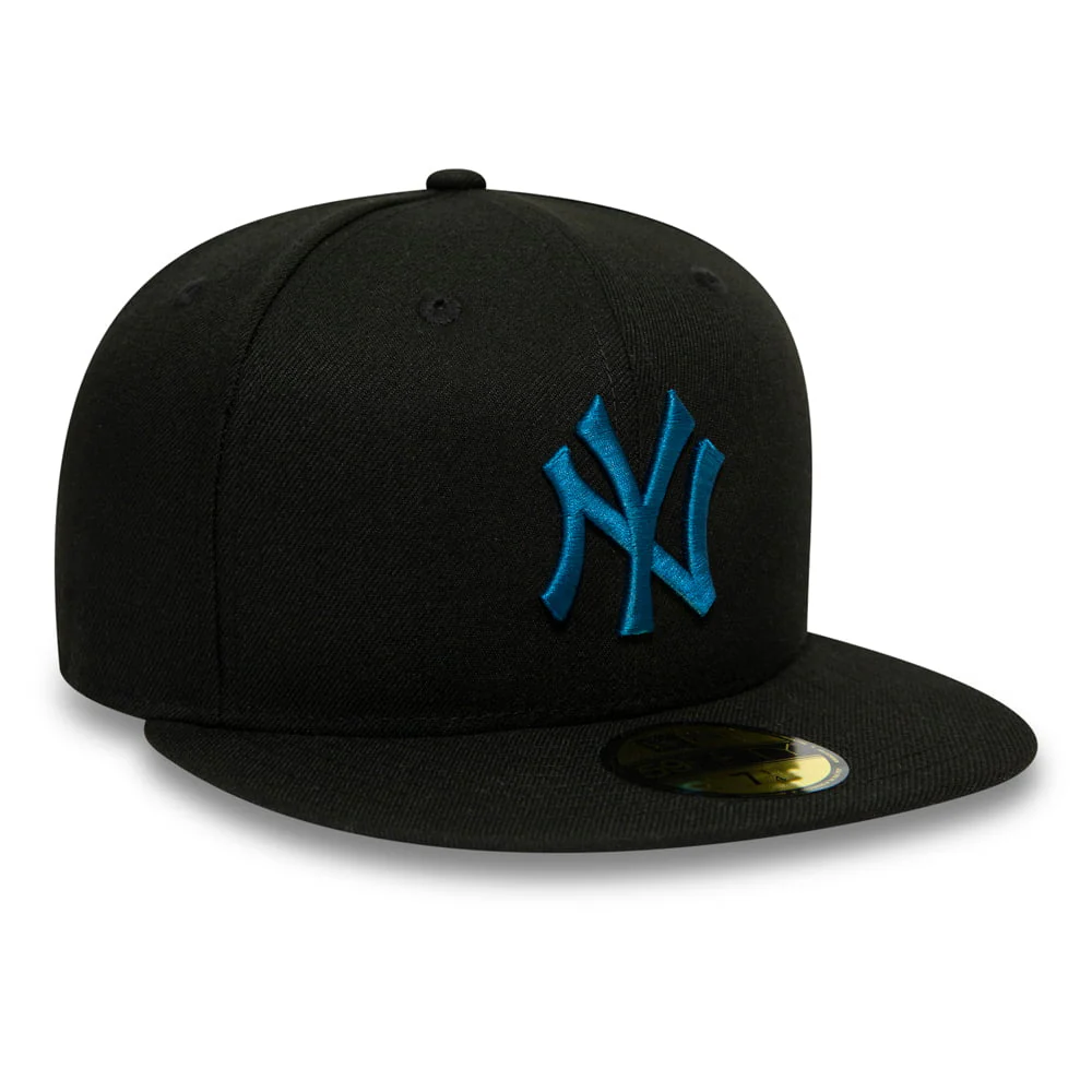 New Era 59FIFTY New York Yankees Baseball Cap League Essential - Schwarz-Blau - Image 3