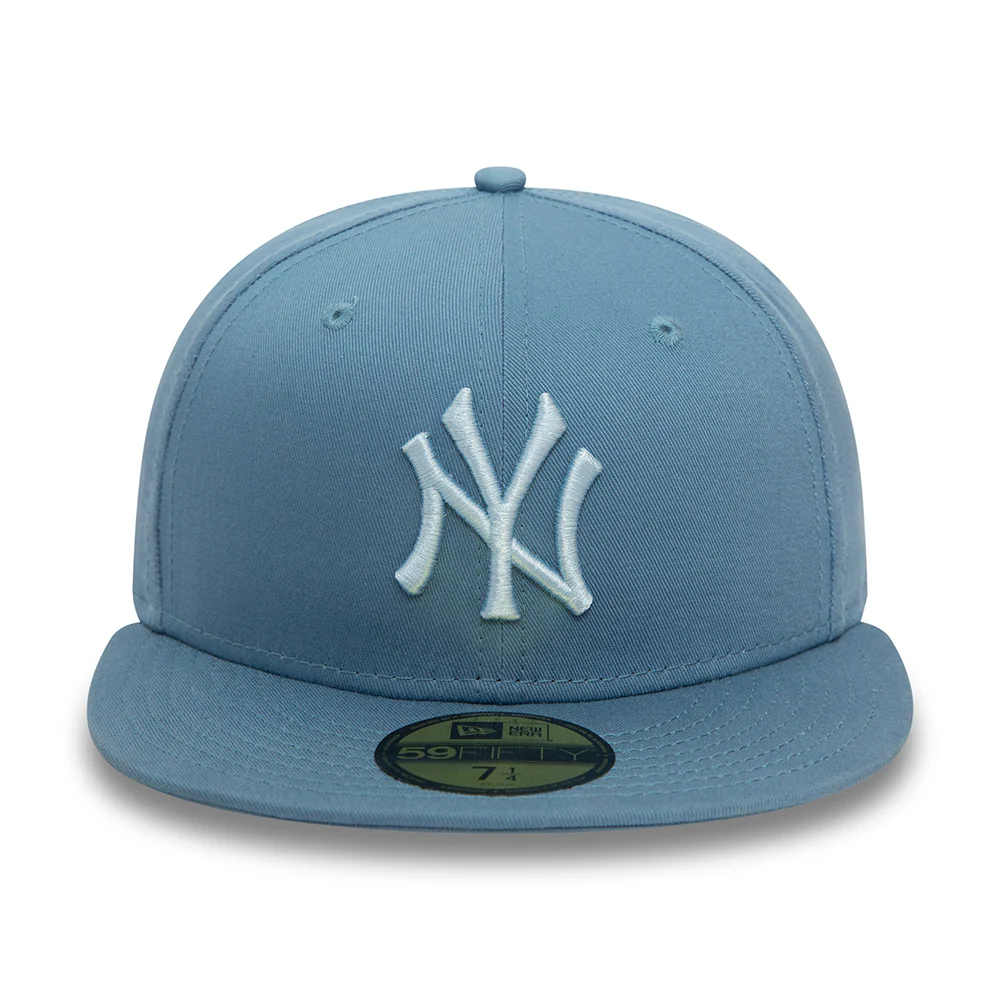 New Era 59FIFTY New York Yankees Baseball Cap - MLB League Essential - Hellblau-Eisblau - Image 2