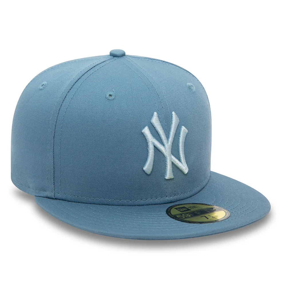 New Era 59FIFTY New York Yankees Baseball Cap - MLB League Essential - Hellblau-Eisblau - Image 3