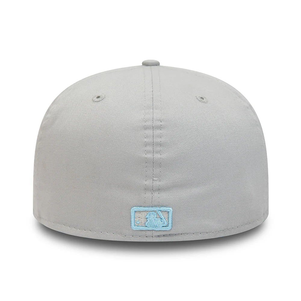 New Era 59FIFTY New York Yankees Baseball Cap - MLB League Essential - Hellgrau-Hellblau - Image 4