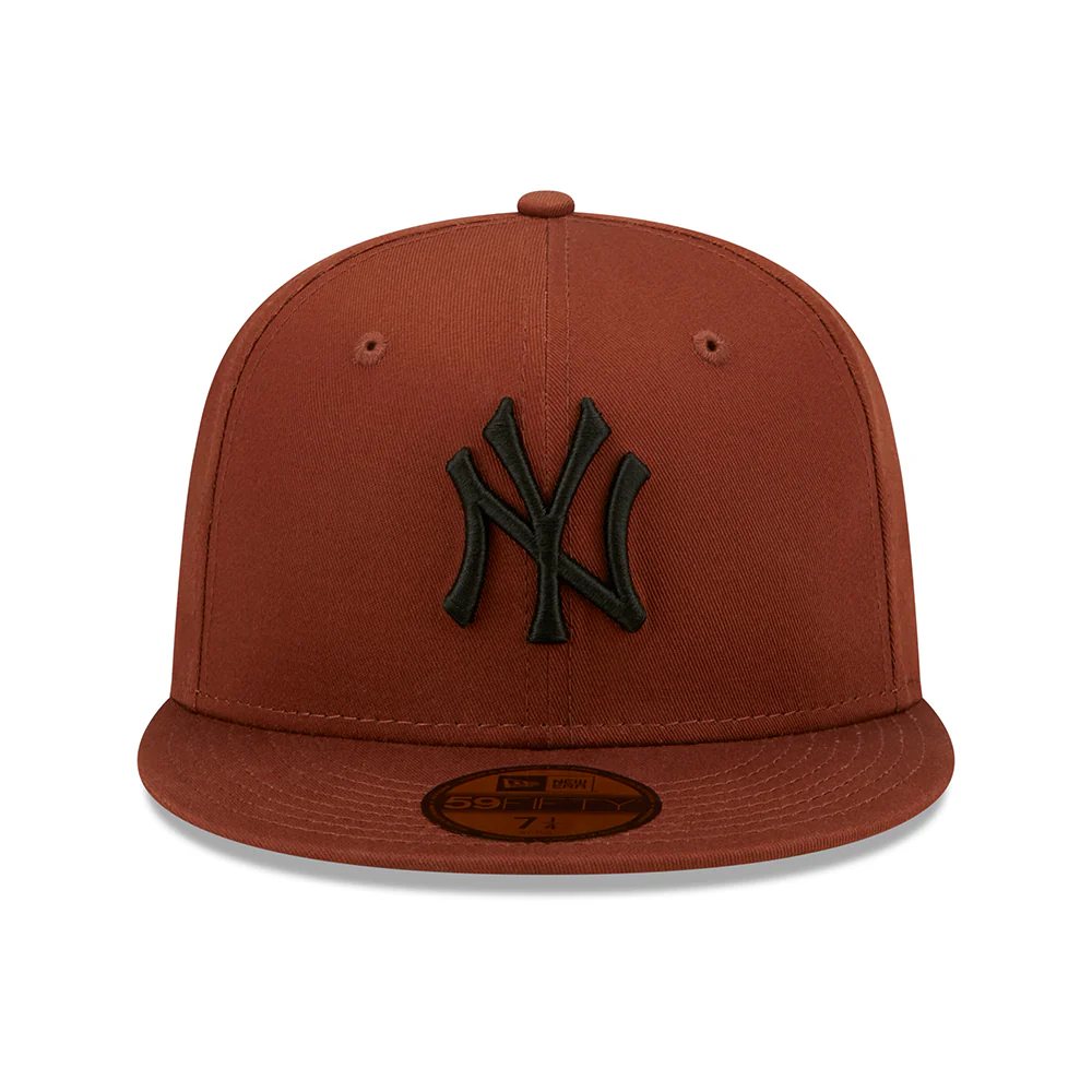New Era 59FIFTY New York Yankees Baseball Cap - MLB League Essential II - Braun-Schwarz - Image 2