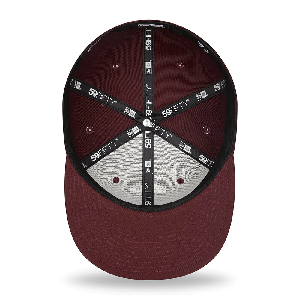 New Era 59FIFTY New York Yankees Baseball Cap - MLB League Essential - Kastanienbraun-Marineblau - Image 4