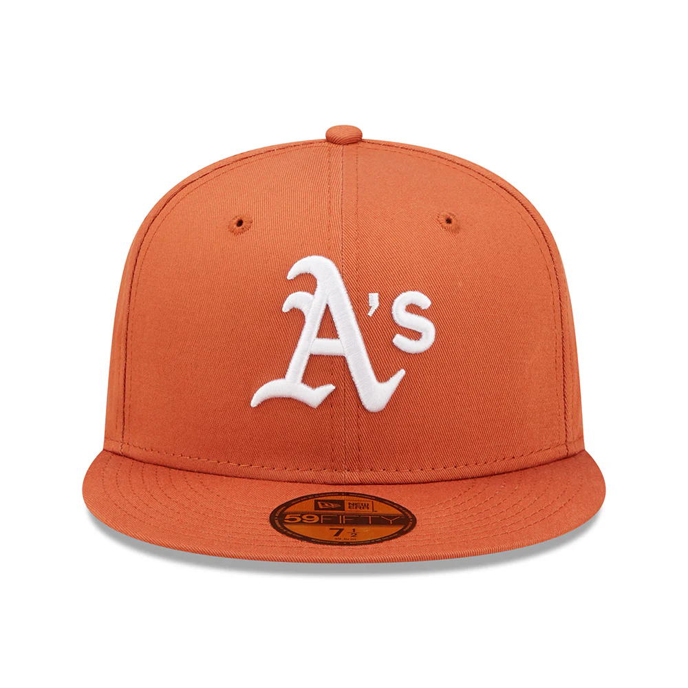 New Era 59FIFTY New York Yankees Baseball Cap - MLB League Essential - Orange-Weiß - Image 2