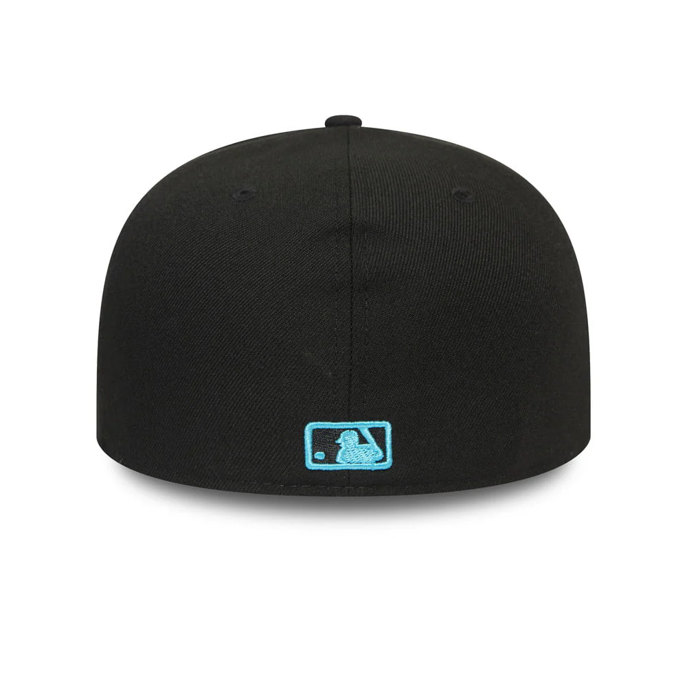 New Era 59FIFTY New York Yankees Baseball Cap - MLB League Essential - Schwarz-Blau - Image 4
