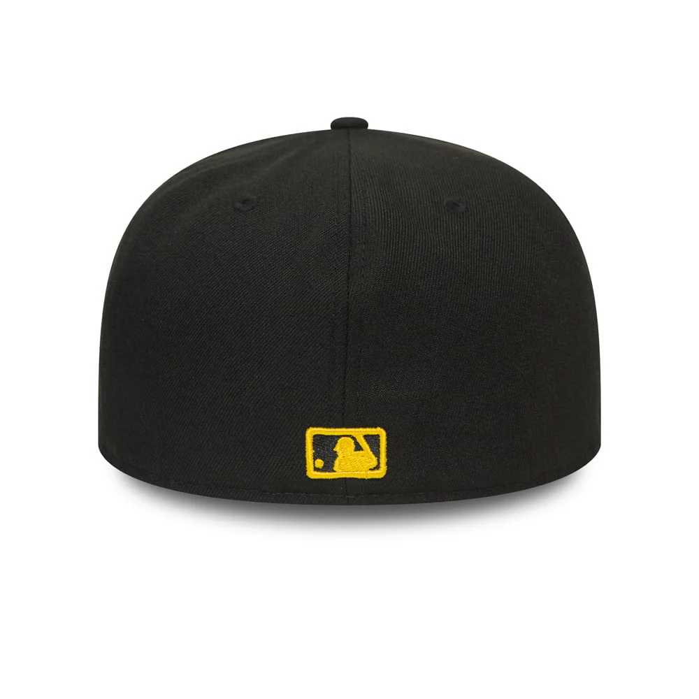 New Era 59FIFTY New York Yankees Baseball Cap - MLB League Essential - Schwarz-Gelb - Image 4