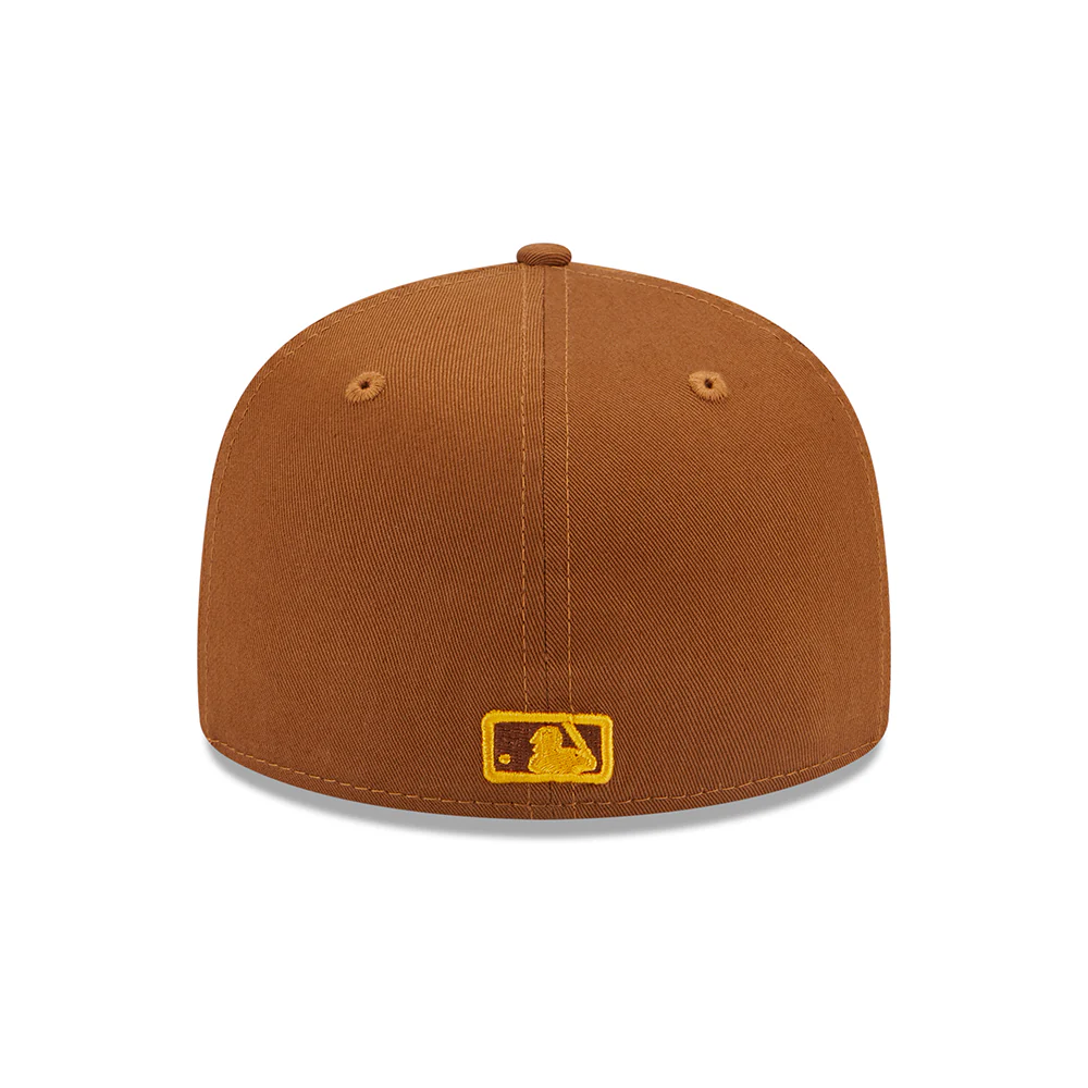 New Era 59FIFTY New York Yankees Baseball Cap - MLB League Essential - Toffee-Gelb - Image 4