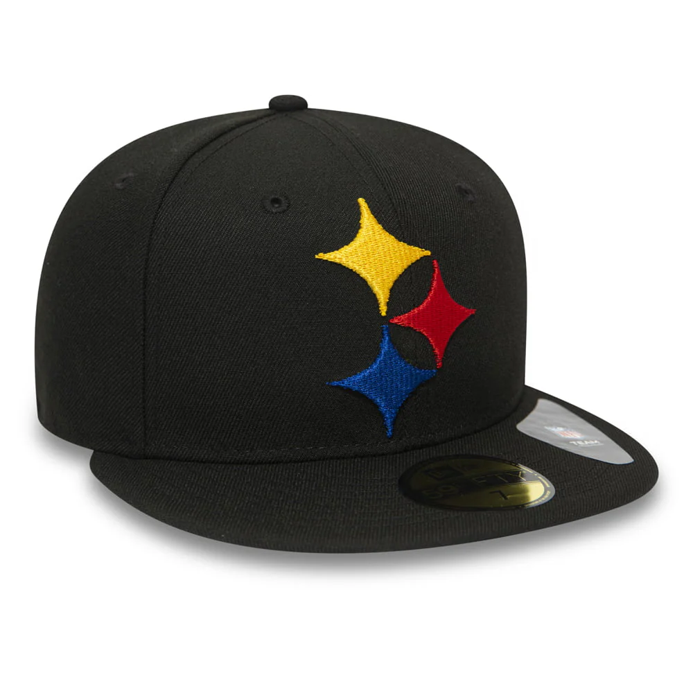 New Era 59FIFTY Pittsburgh Steelers Baseball Cap - NFL Team Tonal Shadow Logo - Schwarz - Image 3