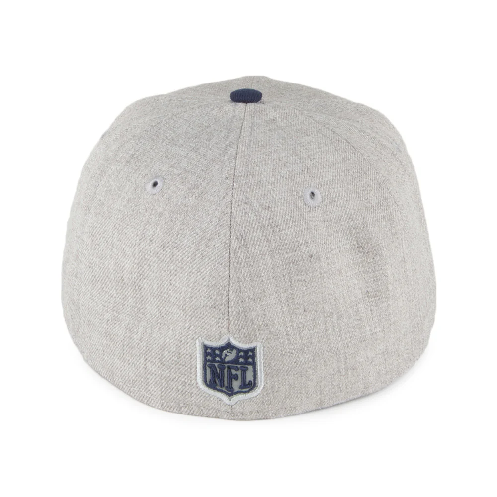 New Era 59FIFTY Seattle Seahawks Baseball Cap - Reflective Heather - Grau-Marineblau - Image 3