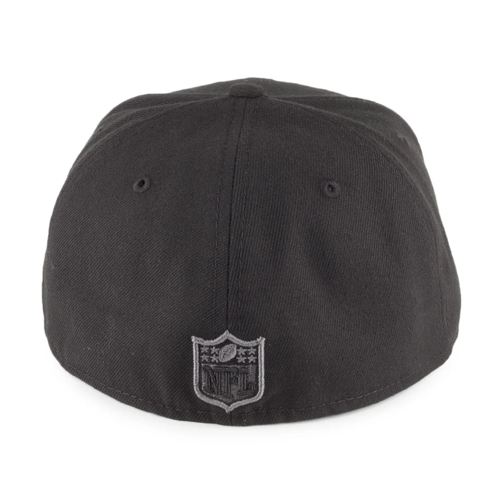 New Era 59FIFTY Seattle Seahawks Baseball Cap - Schwarz Graphite - Schwarz-Grau - Image 3