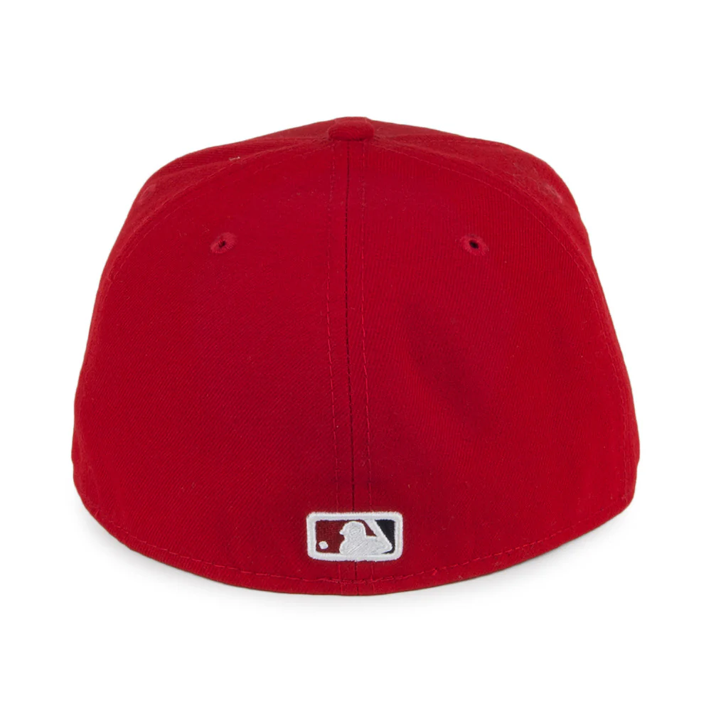 New Era 59FIFTY Washington Nationals Baseball Cap - On Field - Home - Rot - Image 3
