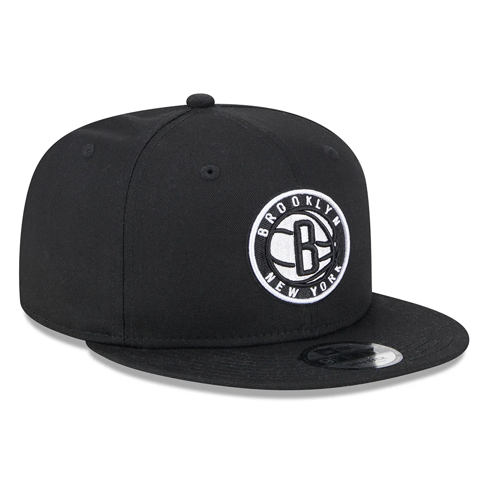 New Era 9FIFTY Brooklyn Nets Snapback Cap - NBA Metallic Arch - Schwarz - Image 3