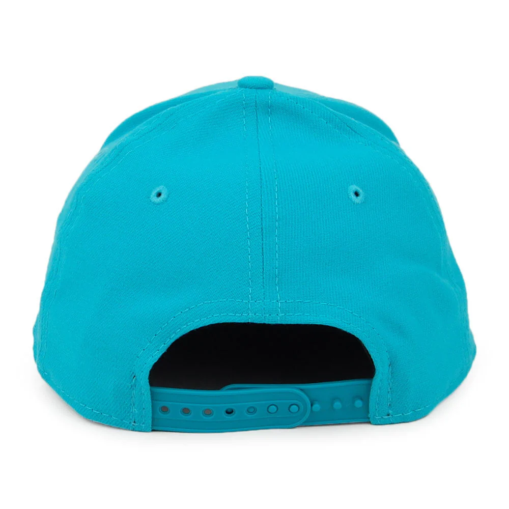 New Era 9FIFTY Charlotte Hornets Snapback Cap - Stretch Snap - Petrol - Image 3