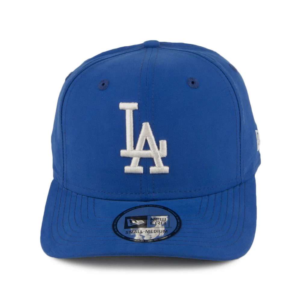 New Era 9FIFTY L.A. Dodgers Baseball Cap - Vorgebogenes Nylon - Blau - Image 2