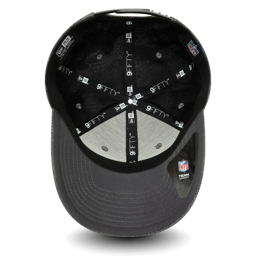 New Era 9FIFTY Las Vegas Raiders Snapback Cap - NFL Engineered Plus - Schwarz-Grau - Image 5
