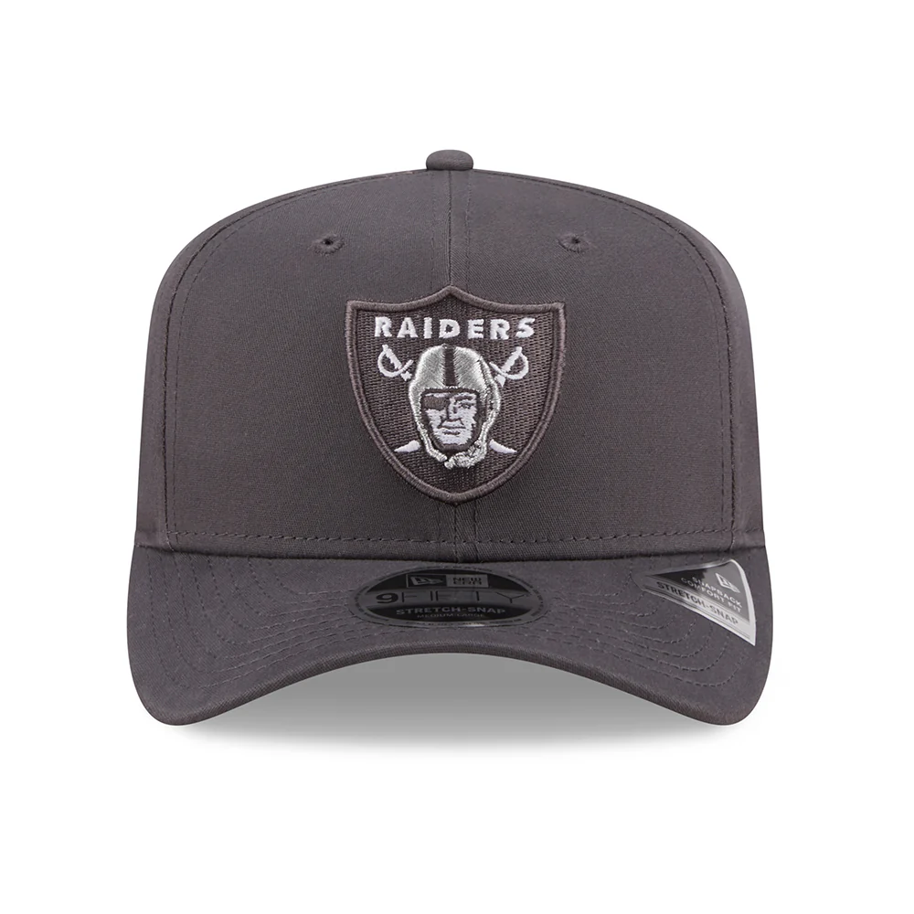 New Era 9FIFTY Las Vegas Raiders Snapback Cap - NFL League Essential - Graphitgrau - Image 2