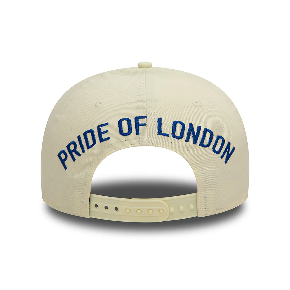 New Era 9FIFTY Low Profile Chelsea FC Snapback Cap - Lion Crest - Cremeweiß-Blau - Image 4