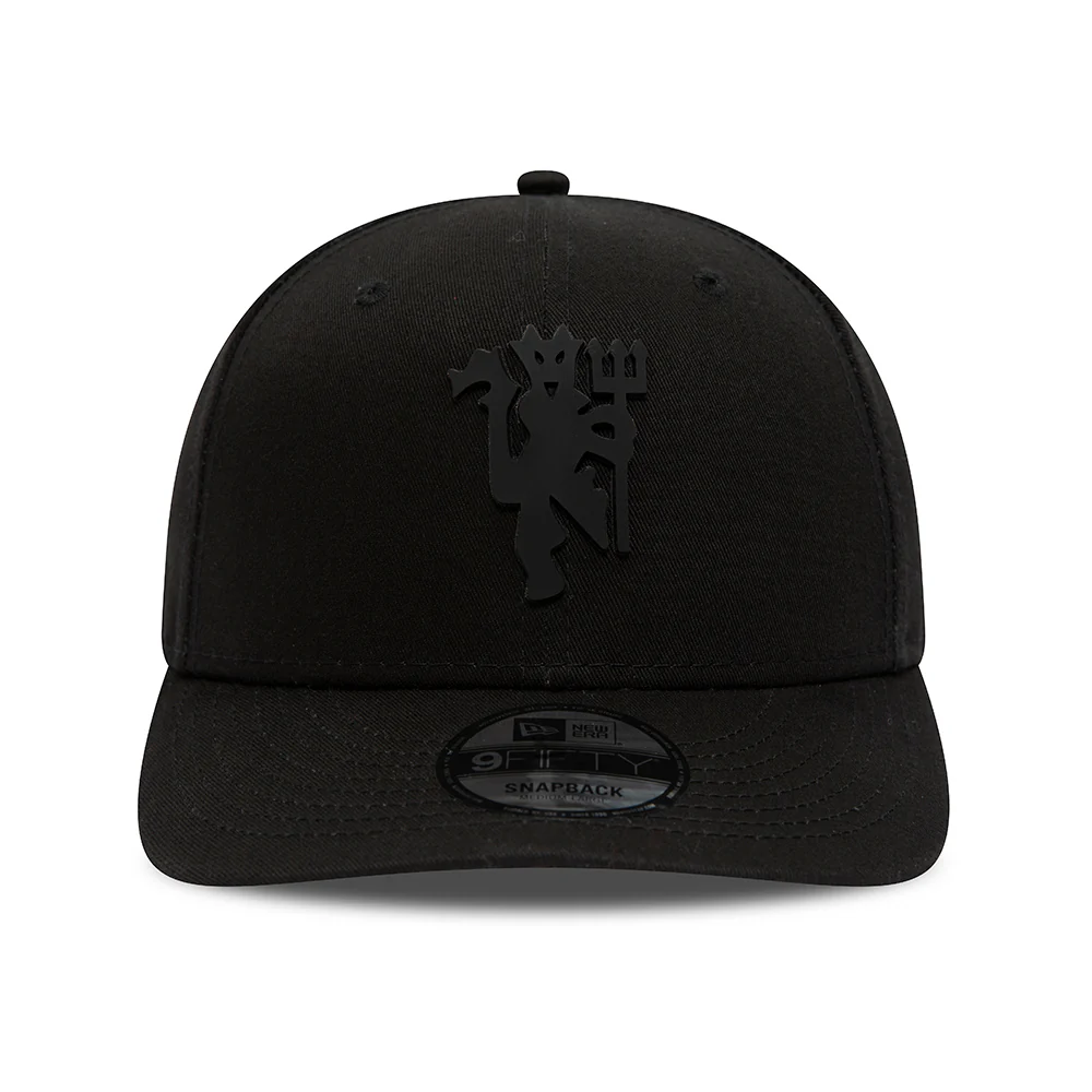 New Era 9FIFTY Manchester United FC Baseball Cap - Schwarz auf Schwarz - Image 2