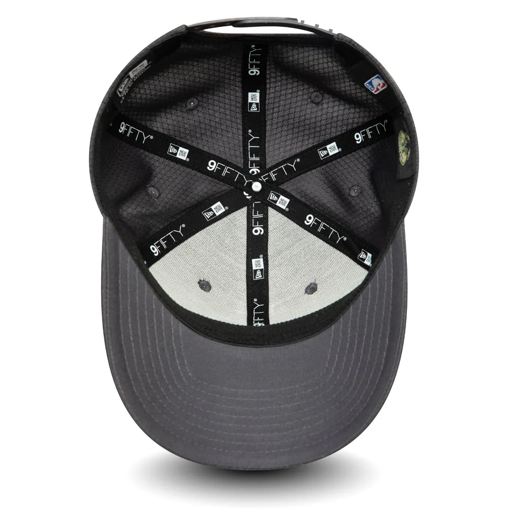 New Era 9FIFTY Milwaukee Bucks Snapback Cap - NBA Tonal Team Stretch Snap - Graphitgrau - Image 3