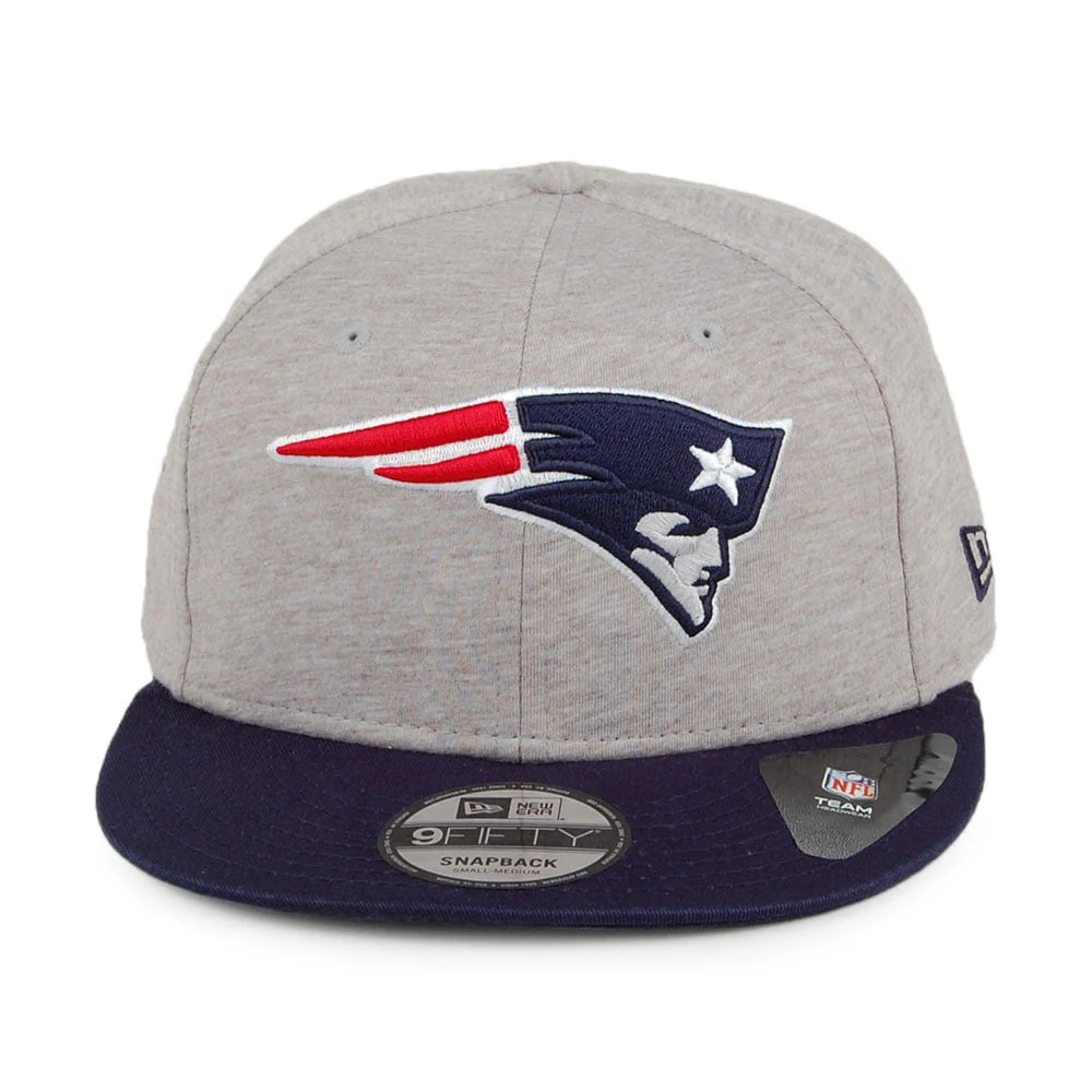 New Era 9FIFTY New England Patriots Snapback Cap - NFL Jersey Essential - Grau-Marineblau - Image 2