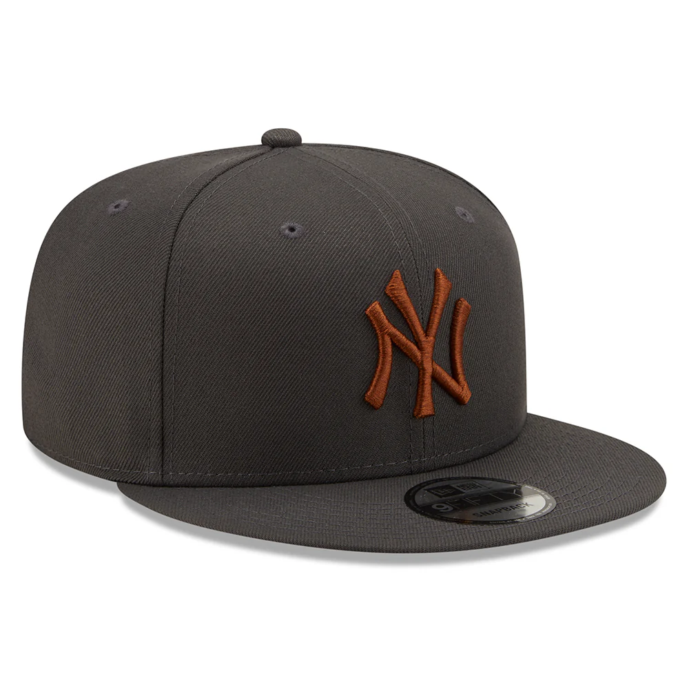 New Era 9FIFTY New York Yankees Snapback Cap - MLB League Essential - Graphitgrau-Toffee - Image 3