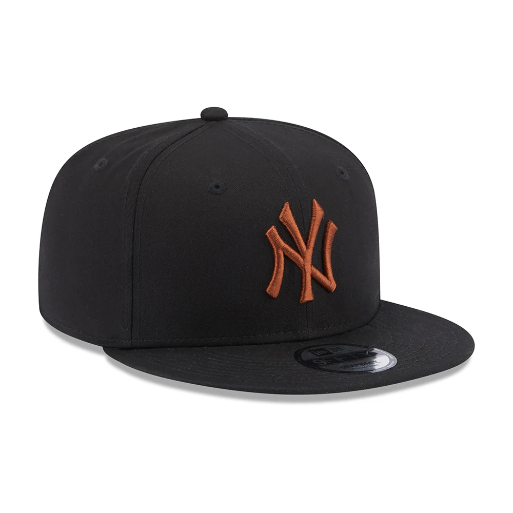 New Era 9FIFTY New York Yankees Snapback Cap - MLB League Essential - Schwarz-Toffee - Image 3
