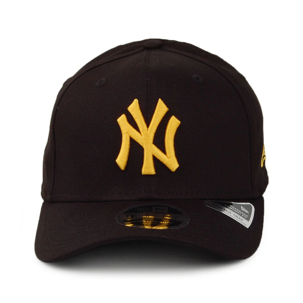 New Era 9FIFTY New York Yankees Snapback Cap MLB League Essential Stretch Snap - Schwarz-Gelb - Image 2