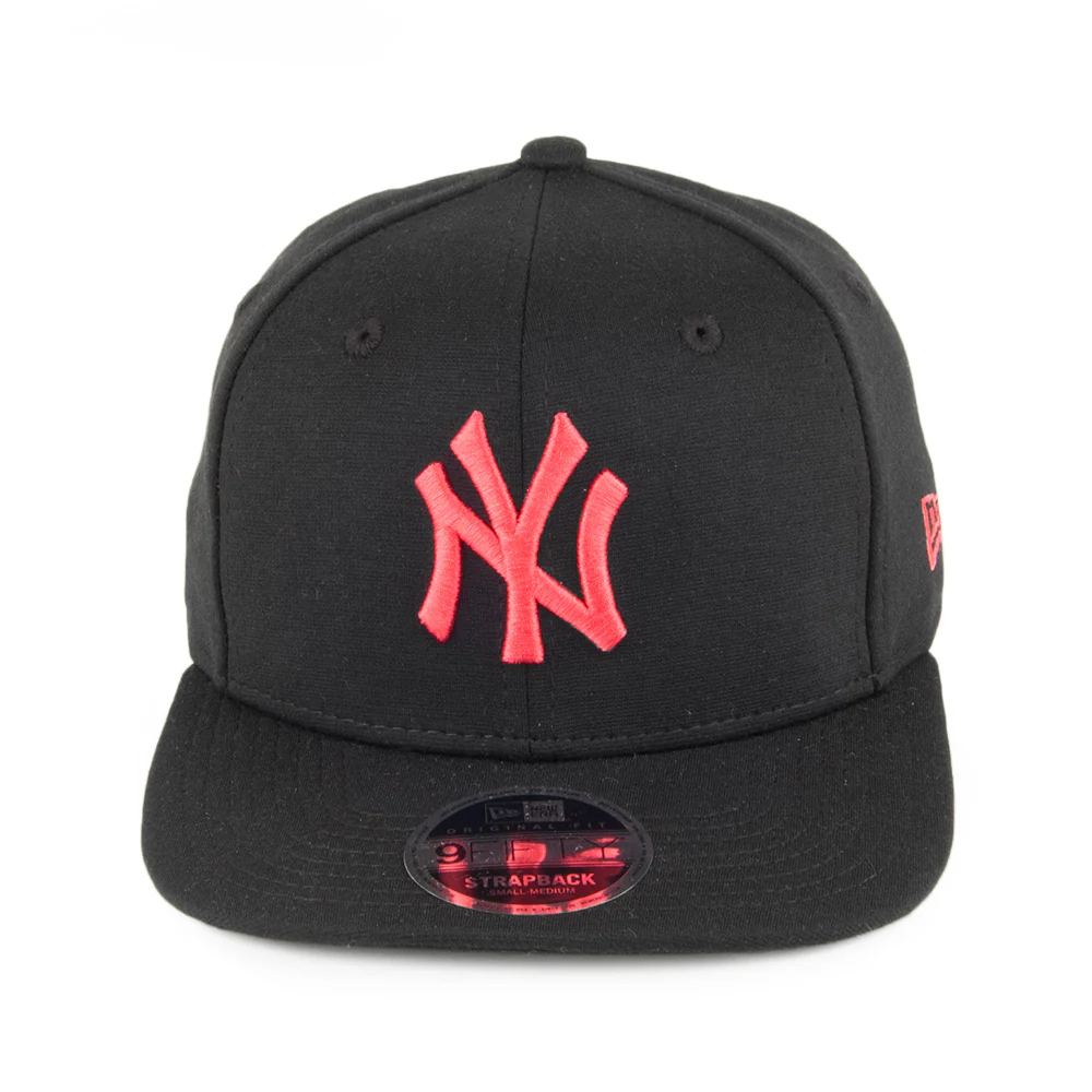 New Era 9FIFTY New York Yankees Strap Back Cap - Jersey Pop - Schwarz - Image 2