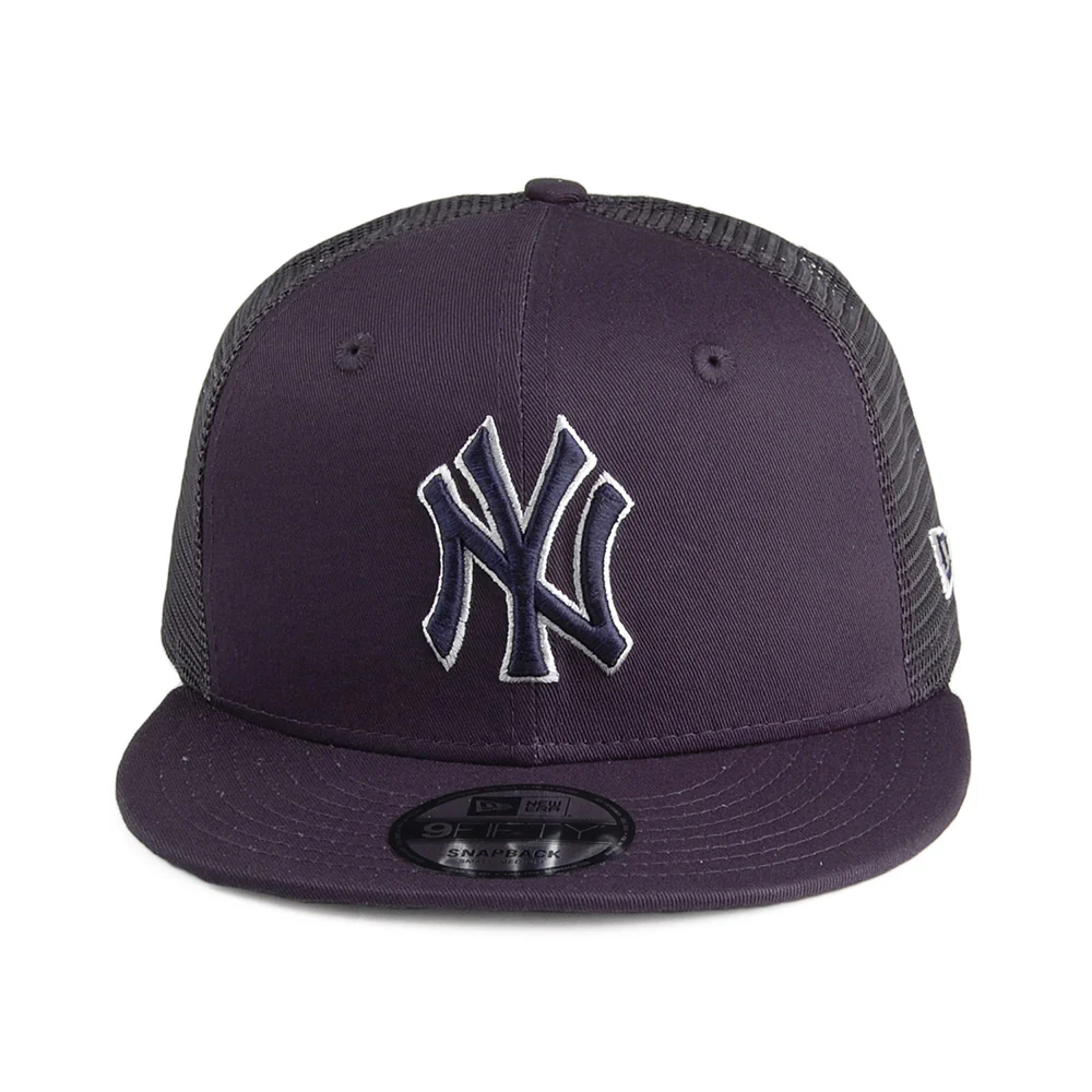 New Era 9FIFTY New York Yankees Trucker Cap - League Essential - Dunkles Marineblau - Image 2