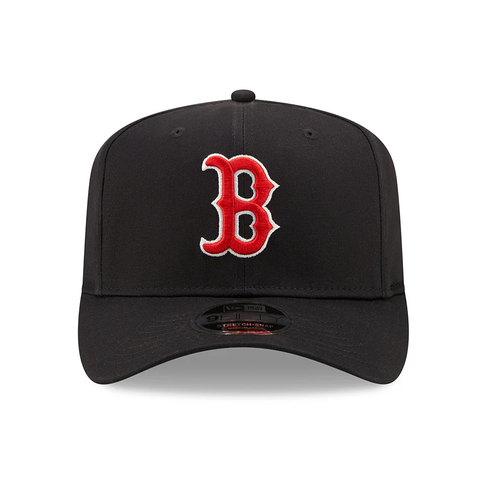 New Era 9FIFTY Stretch Boston Red Sox Snapback Cap - MLB Team Colour - Marineblau - Image 2