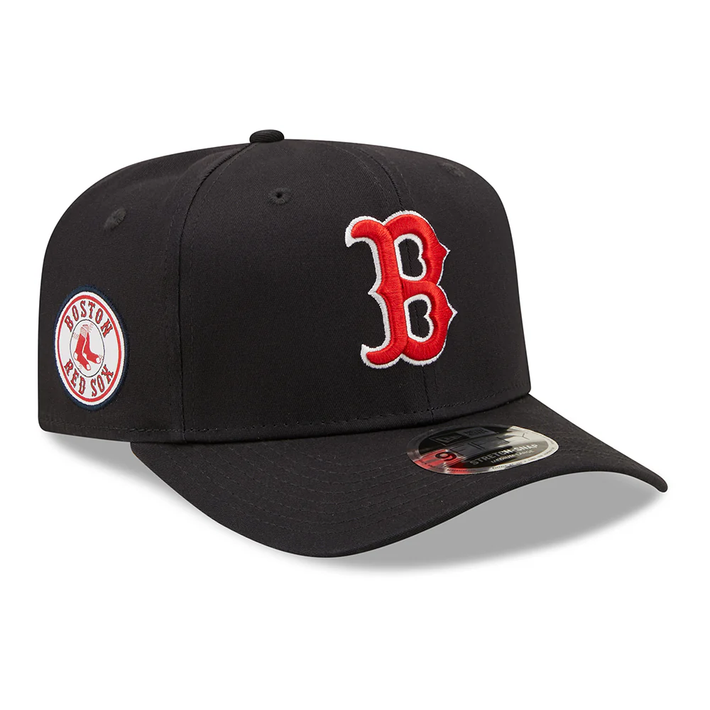 New Era 9FIFTY Stretch Boston Red Sox Snapback Cap - MLB Team Colour - Marineblau - Image 3