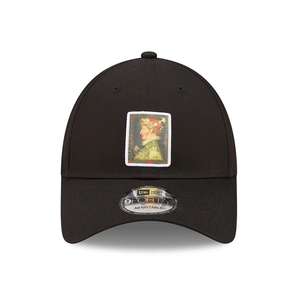 New Era 9FORTY 4 Seasons Baseball Cap - Le Louvre Patch - Schwarz - Image 2