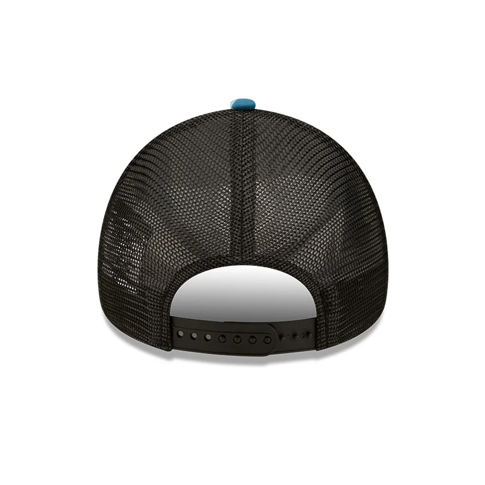 New Era 9FORTY A-Frame L.A. Dodgers Trucker Cap - MLB Summer City - Blau-Schwarz - Image 3