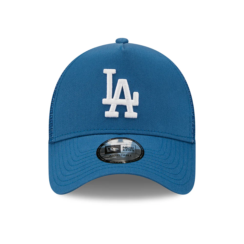 New Era 9FORTY A-Frame L.A. Dodgers Trucker Cap - MLB Tonal Mesh - Blau - Image 2