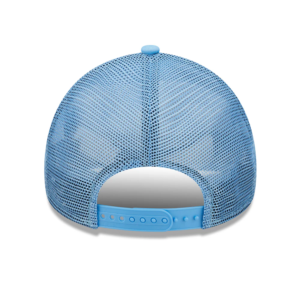 New Era 9FORTY A-Frame L.A. Dodgers Trucker Cap - MLB Tonal Mesh - Himmelblau - Image 4